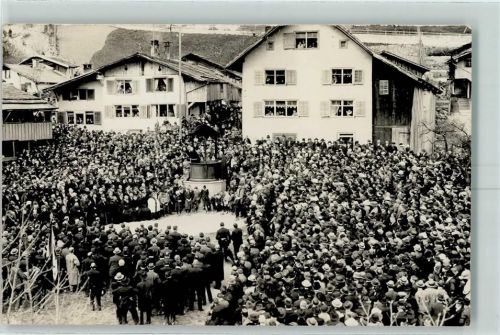 8752 Näfels Foto AK Versammlung