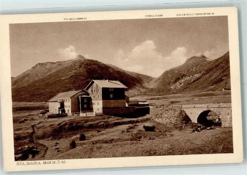 7536 Sta. Maria Val Müstair - Piz Scal Piora Pass Pizzo dell' Uomo