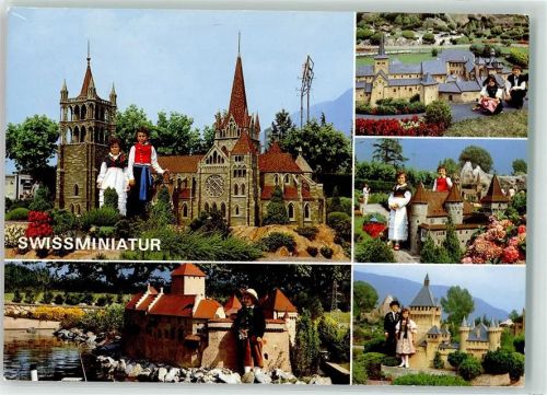 6815 Melide - Swissminiatur Tracht