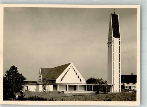 9545 Wängi Foto AK Kath. Kirche
