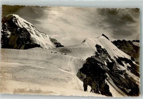 3801 Jungfraujoch Winter Jungfraujoch Gasthaus Berghaus