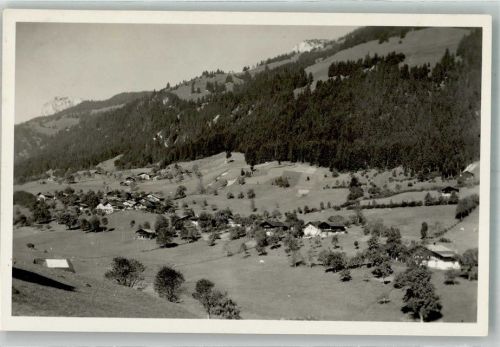 3762 Erlenbach im Simmental 1936 Foto AK Bahnpost Zug 11