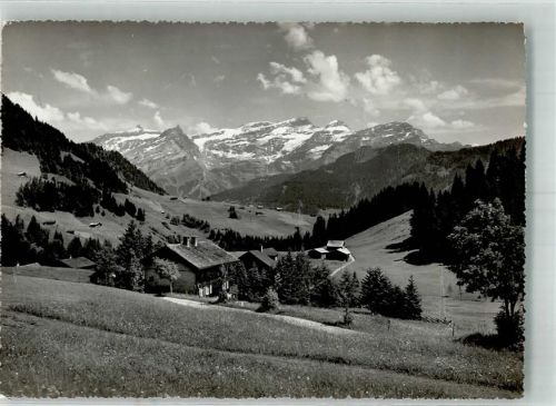 1862 La Comballaz Ormont-Dessous 1948 Foto AK Les Colombettes