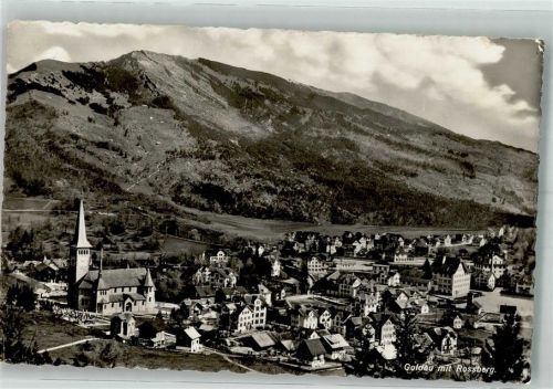6410 Goldau Foto AK Kirche Feldpost Pferdesammelstelle 6
