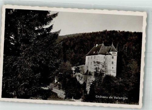 2042 Valangin 1936 Foto AK Schloss