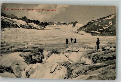 Gletschalp Winter Rhonegletscher