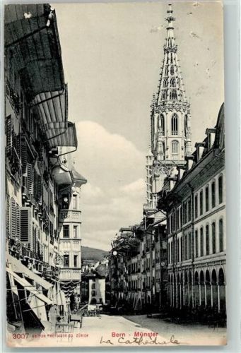 3000 Bern Berne 1908 - Münster