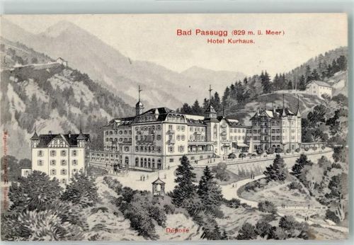 7062 Passugg-Araschgen 1910 - Hotel Kurhaus