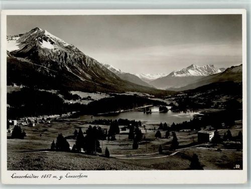 7078 Lenzerheide/Lai - Lenzerheide gegen Lenzerhorn