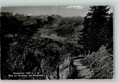 Stanserhorn - Blick auf Sarnersee und Berneralpen