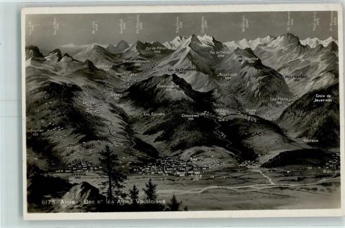 1860 Aigle - Bex et les Alpes Vaudoises