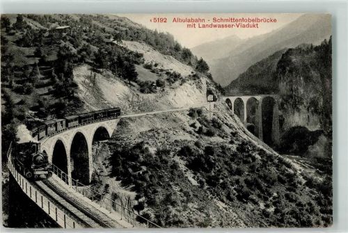 Albulabahn - Landwasserviadukt