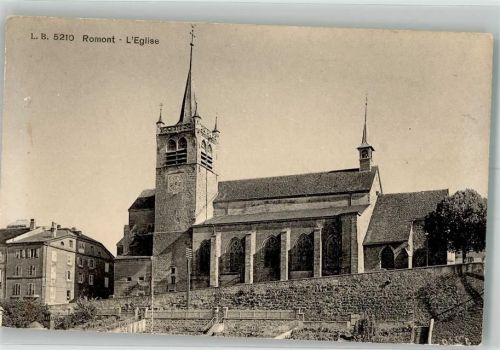 1680 Romont FR Foto AK Kirche