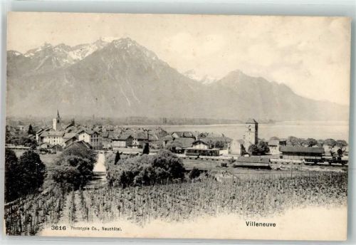 1844 Villeneuve VD Lithographie