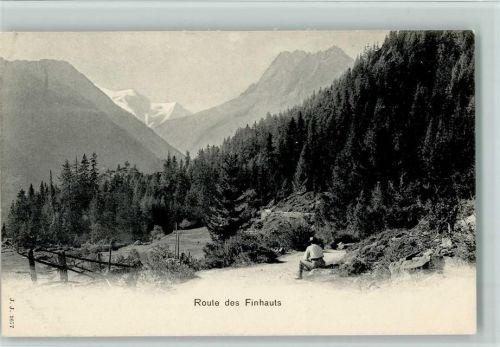 1925 Finhaut - Route de Finhauts