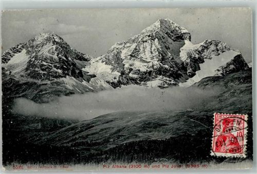 Piz Albana 1909 - Piz Julier