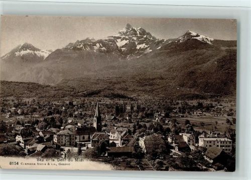 1880 Bex - La Dent du Midi