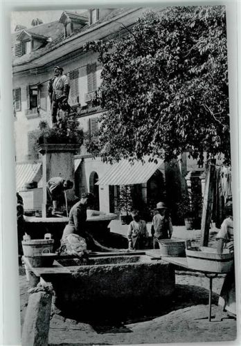3000 Bern Berne - Läuferbrunnen Frauen am waschen