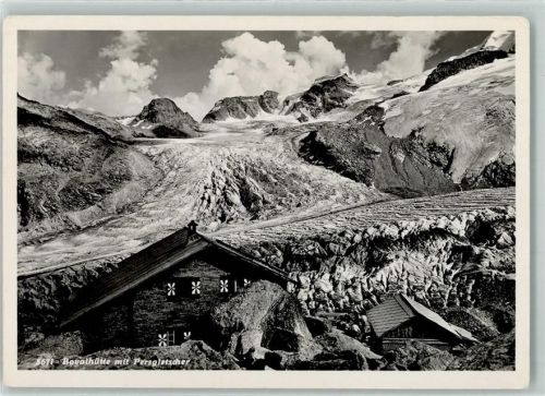 Bovalhütte - Persgletscher Hüttenstempel