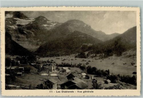 1865 Les Diablerets Ormont-Dessus Gebrauchsspuren