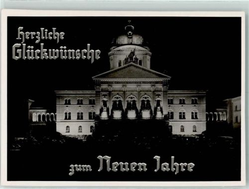 3000 Bern Berne - Bundeshaus bei Nacht