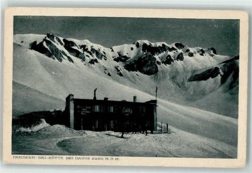 Parsenn 1919 Gebrauchsspuren Skihütte