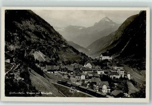 6484 Wassen UR - Gotthardbahn Windgälle