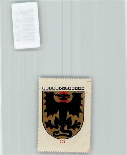 3900 Brig - Vignette Wappen Kaffee Hag ca 1920-1940 Drache
