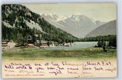 Champex - Lac Champey, Grand Combin