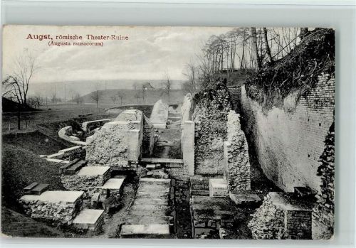 4302 Augst BL - Römische Theaterruine Augusta rauracorum