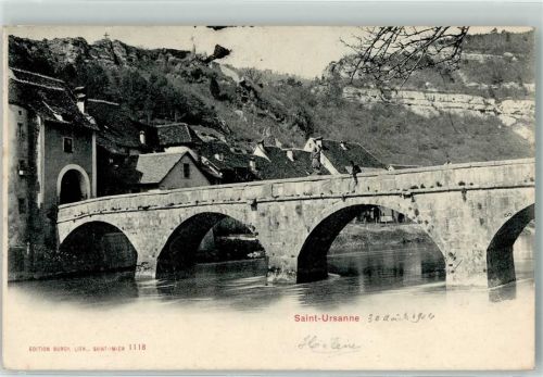 2882 St-Ursanne 1903 - Brücke Fischer