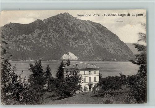 6816 Bissone Gebrauchsspuren Pensione Pozzi