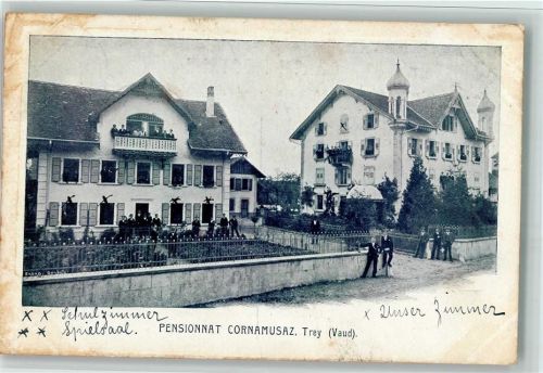 1552 Trey 1907 - Pensionnat Cornamusaz