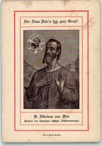 6073 Flüeli-Ranft 1916 - Mönch Niklaus von der Flüe