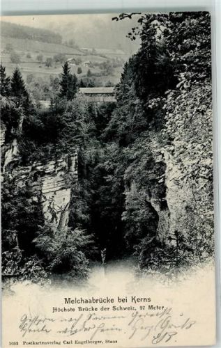 6064 Kerns 1904 - Melchaabrücke
