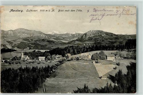 6125 Menzberg 1908 - Blick nach dem Titlis
