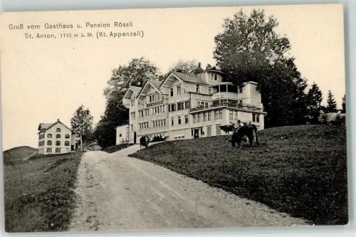 St Anton Gais 1912 - Gasthaus Pension Rössli