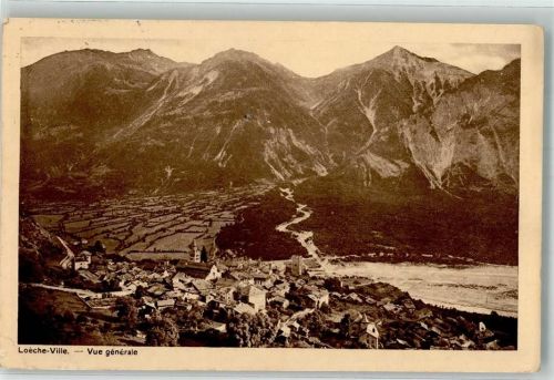 3953 Leuk Stadt Loèche-la-Ville Gebrauchsspuren