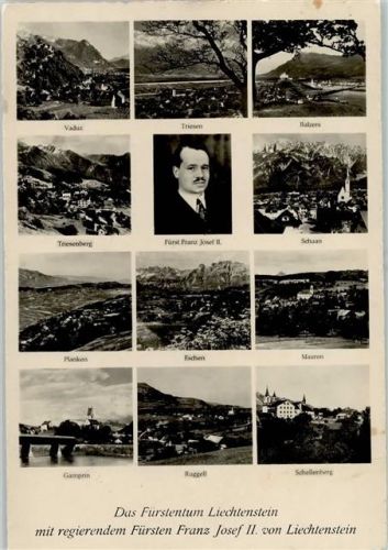 Fürst Franz Josef Adel Liechtenstein