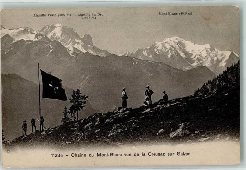 Le Mont Blanc - Creusaz Salvan