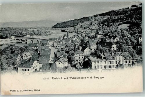 9424 Rheineck - Rheineck und Walzenhausen von der Burg gesehen