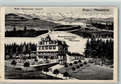 Pfannenstiel - 1911 Gasthaus Kurhaus Hochwacht