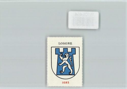6616 Losone - Vignette Wappen Kaffee Hag ca 1920-1940 Losone