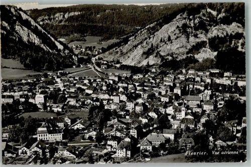 2114 Fleurier - Vue aérienne - Luftaufnahme