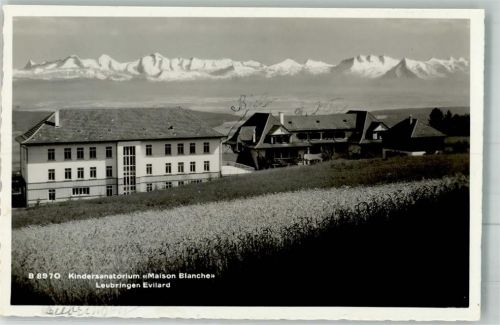 2533 Leubringen Evilard Foto AK Kinder- Sanatorium