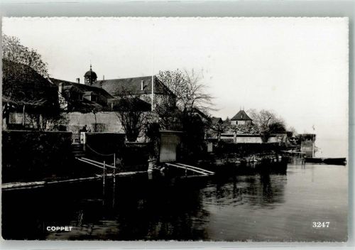 1296 Coppet 1958 Foto AK