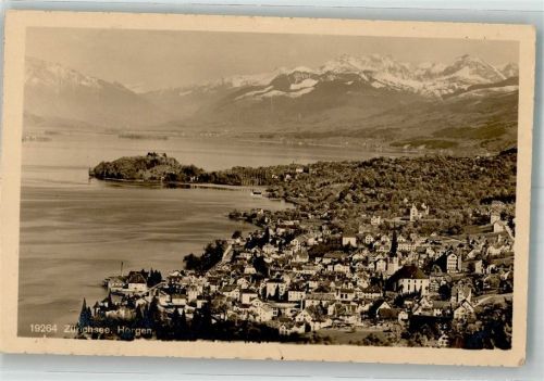 8810 Horgen 1913 Foto AK Zürichsee