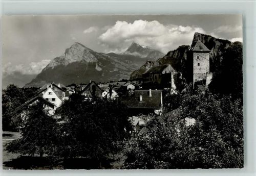 7304 Maienfeld - mot Gonzen und Alvier