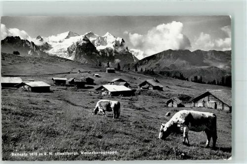 6083 Hasliberg Hohfluh Gebrauchsspuren Balisalp Wetterhorngruppe