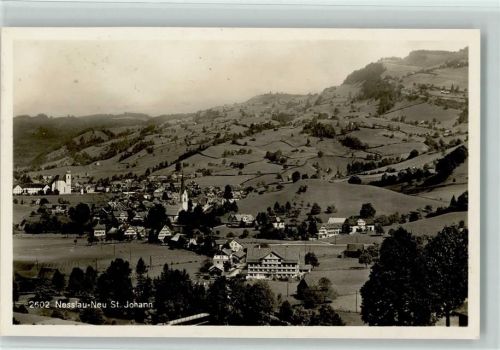 9652 Neu St. Johann 1929 - Nesslau